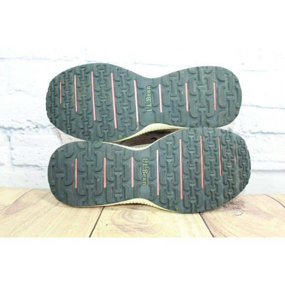 LL Bean Dirigo Green Mesh Lace Up Lightweight Comfort Sneaker Shoes Size 10 M - Picture 9 of 9